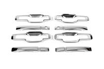 SsangYong Action 2005-2018 Coperture Maniglie Porta Cromate con Cornice (4 pz, plastica) foto 2