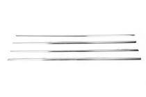 Skoda Rapid 2012-2019 Cornici Finestrini Acciaio Inox (4 pz) foto 2