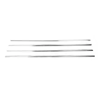 Cornici Finestrini Acciaio Inox (4 pz) foto 2