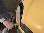 Renault Kangoo 1998-2008 Palpebre Fari (2 pz, ABS Nero) (2003-2008) foto 3
