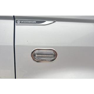Cover cromate per indicatori di direzione (2 pz, acciaio inox) foto 4