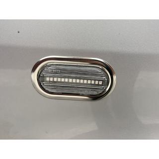 Cover cromate per indicatori di direzione (2 pz, acciaio inox) foto 1