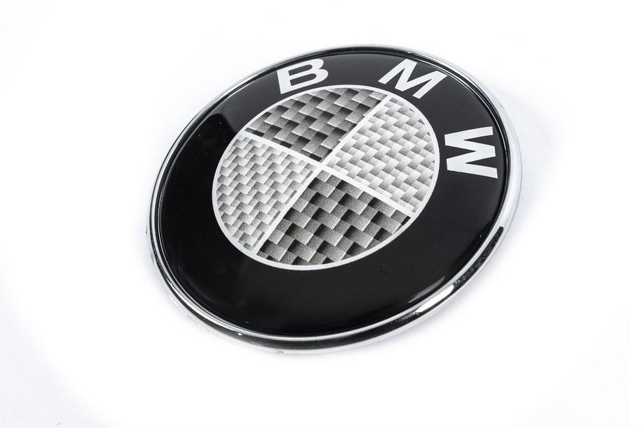 BMW 5 Series E34 1988-1995 Emblema carbonio, Turchia (82mm) Image