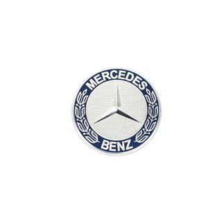 Emblema Mercedes Cofano Autoadesivo foto 1