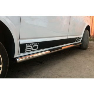 Barre Laterali (2 pz, Acciaio Inox) Volkswagen T5 Caravelle 2004-2010 foto 2