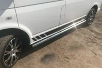 Volkswagen T5 Multivan 2003–2010 Barre Laterali (2 pz, Acciaio Inox) foto 1