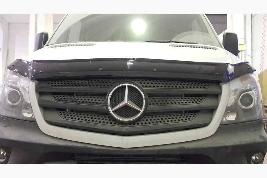 Mercedes Sprinter W906 2006–2018 Deflettore cofano 2013+ (V1, EuroCap) Foto 8