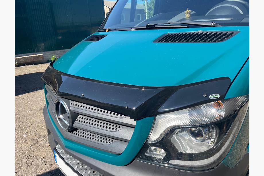 Mercedes Sprinter W906 2006–2018 Deflettore cofano 2013+ (V1, EuroCap) Foto 6