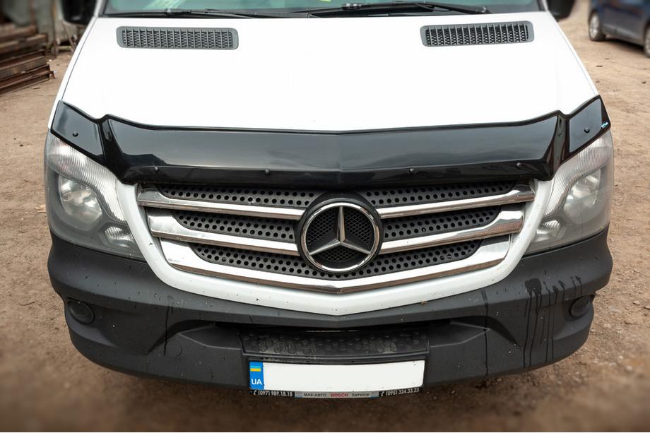 Mercedes Sprinter W906 2006–2018 Deflettore cofano 2013+ (V1, EuroCap) Foto 3