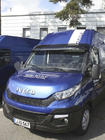 Iveco Daily 2014- Visiera parabrezza V1 (nero lucido, 5mm) foto 5