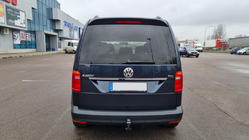 Volkswagen Caddy 2015-2020 Modanatura cromata sopra la targa (1 porta, acciaio inox) foto 1
