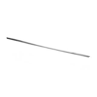 Modanatura cromata sopra la targa (1 porta, acciaio inox) foto 4