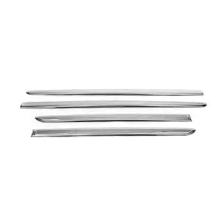 Coperture modanature (passo corto, 4 pz, acciaio inox) Volkswagen Caddy 2015-2020 foto 2