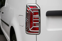 Volkswagen Caddy 2015-2020 Coperture cromate per fanali posteriori (2 pz, plastica) foto 1