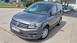 Volkswagen Caddy 2015-2020 Protezione Paraurti in Acciaio Inox (3 pz) foto 5