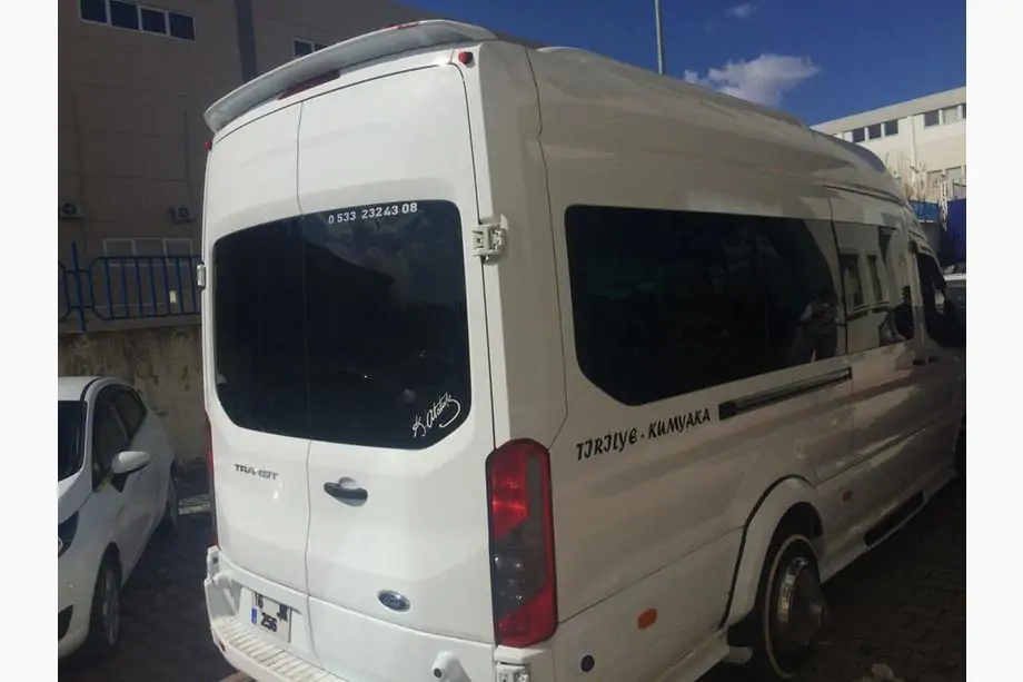 Ford Transit 2014- Spoiler posteriore Anatomik (2014-2019, primerizzato per verniciatura) Image