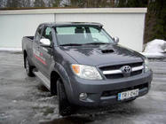 Toyota Hilux 2006-2015 Parasole Parabrezza (con Staffe) foto 2
