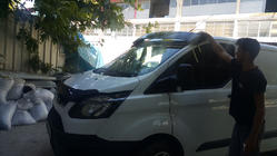 Ford Custom 2013-2022 Visiera parabrezza (con staffe) foto 4