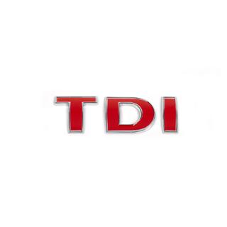 Scritta TDI (carattere dritto) foto 2