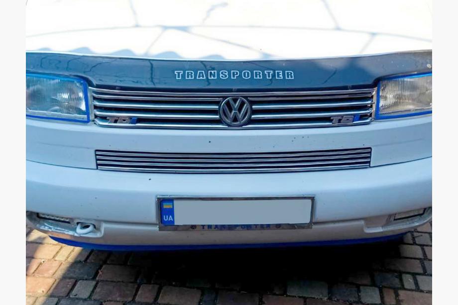 Volkswagen T4 Caravelle/Multivan 1990–2003 Badge griglia TDI Stile Originale, I - Rosso Foto 4