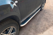 Renault Duster 2008–2017 Pedane Laterali Tayga V2 (2 pz, Alluminio) foto 1