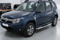 Renault Duster 2008–2017 Pedane Laterali Tayga V2 (2 pz, Alluminio) foto 2