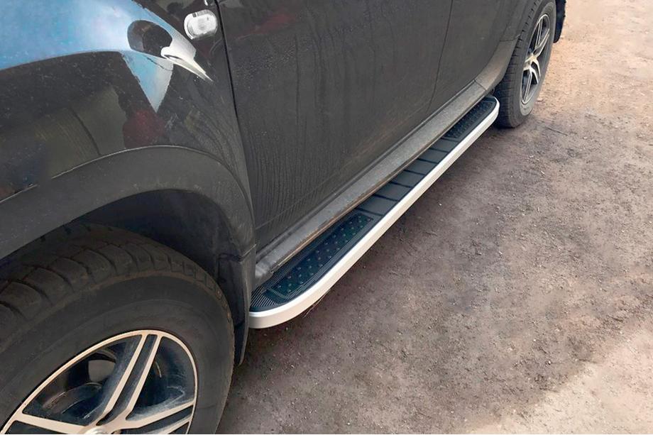 Renault Duster 2008–2017 Pedane Laterali Tayga V2 (2 pz, Alluminio) Image