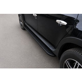 Pedane Laterali Tayga Black (2 pz, Alluminio) Renault Duster 2008–2017 foto 1