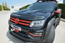 Volkswagen Amarok 2010-2022 Deflettore cofano (EuroCap) foto 18