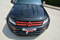 Volkswagen Amarok 2010-2022 Deflettore cofano (EuroCap) foto 19