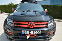 Volkswagen Amarok 2010-2022 Deflettore cofano (EuroCap) foto 21