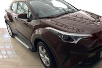Toyota C-HR 2016-2023 Pedane Laterali Allmond Grey (2 pz, Alluminio) foto 1