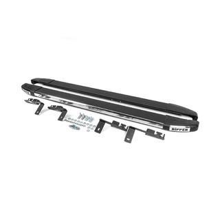 Pedane laterali Omsa Black (2 pz, alluminio) Peugeot Bipper 2008-2017 foto 2