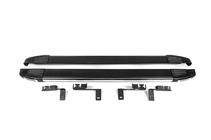 Citroen Nemo 2007-2017 Pedane laterali Omsa Black (2 pz, alluminio) foto 1