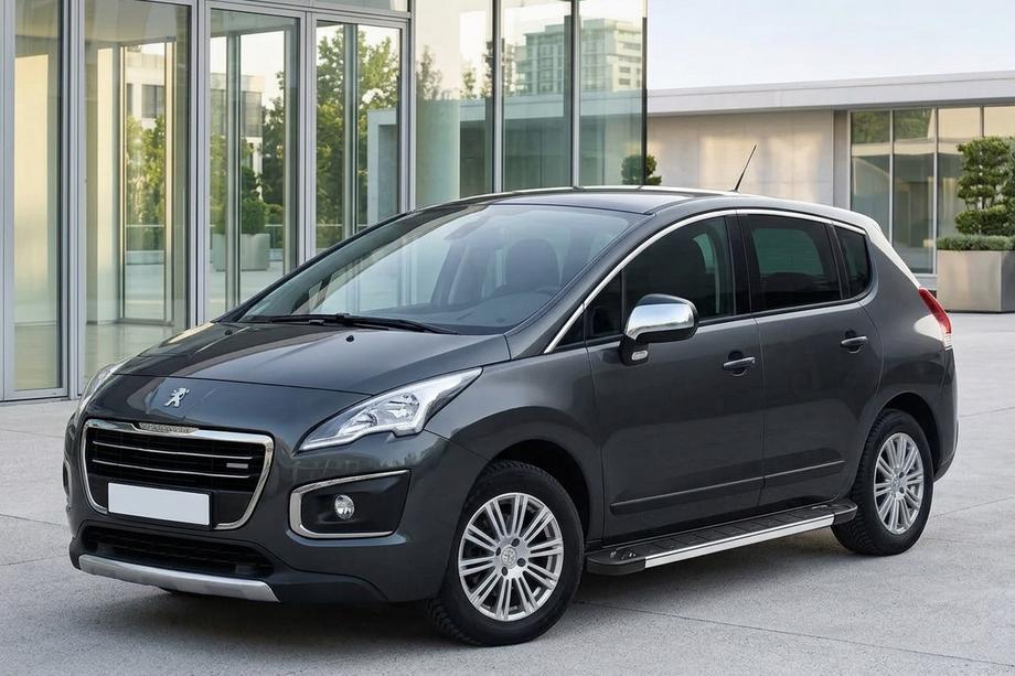 Peugeot 3008 2008-2016 Pedane Laterali RedLine V1 (2 pz, Alluminio) 2014-2016 Image