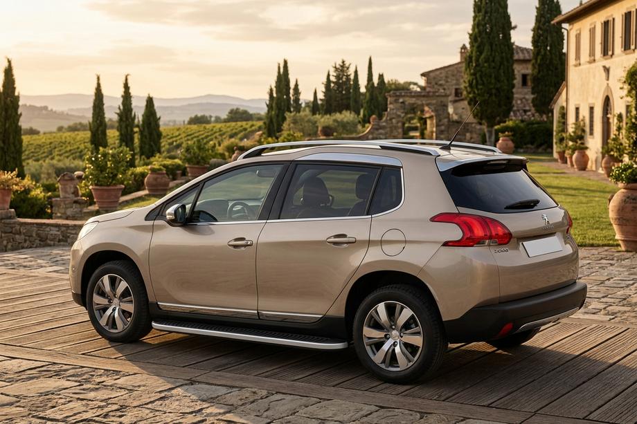 Peugeot 3008 2008-2016 Pedane Laterali Tayga Grey (2 pz, Alluminio) 2014-2016 Image