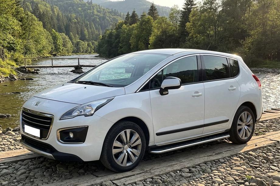 Peugeot 3008 2008-2016 Pedane Laterali Maydos V1 (2 pz, Alluminio e Acciaio Inox) 2008-2014 Image