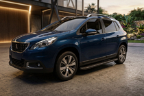 Peugeot 3008 2008-2016 Pedane Laterali Bosphorus Black (2 pz, Alluminio) 2008-2014 foto 1