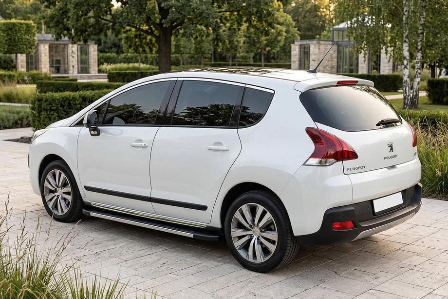 Peugeot 3008 2008-2016 Pedane Laterali Duru (2 pz, Alluminio) 2014-2016 Image