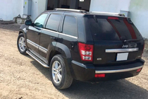 Jeep Grand Cherokee WK 2004-2010 Pedane Laterali Maydos V2 (2 pz, acciaio inox) foto 5