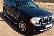 Jeep Grand Cherokee WK 2004-2010 Pedane Laterali Maydos V2 (2 pz, acciaio inox) foto 4