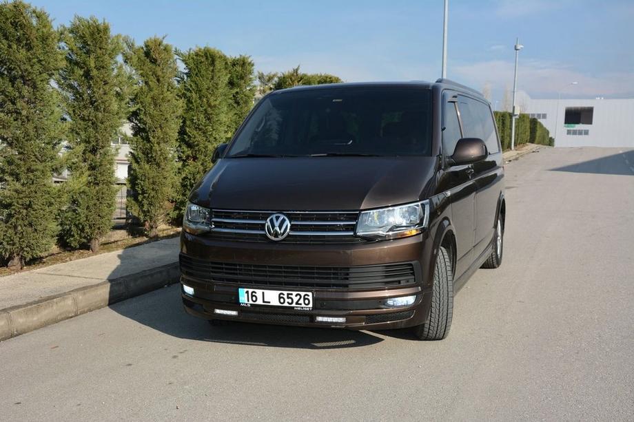 Volkswagen T6 2015-2024 Labbro Paraurti Anteriore Sport 2-LED 2015-2018 (primer per verniciatura) Foto 8