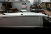Mercedes Vito/V-class W447 2014- Barre Portatutto ELITE Cromo (Piede in Plastica) Passo Corto (Compact) foto 4