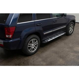 Pedane Laterali Sunrise (2 pz, Alluminio) Jeep Grand Cherokee WK 2004-2010 foto 1
