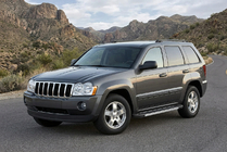 Jeep Grand Cherokee WK 2004-2010 Pedane Laterali RedLine V1 (2 pz, Alluminio) foto 1