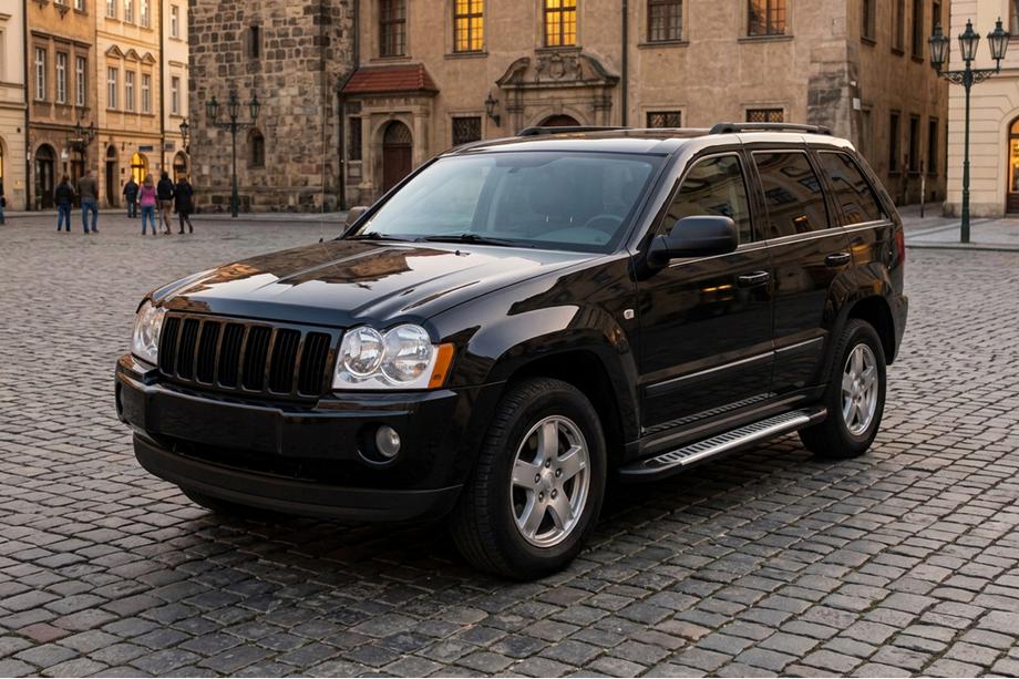 Jeep Grand Cherokee WK 2004-2010 Pedane Laterali Line (2 pz, Alluminio) Foto 1