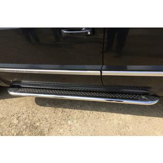 Pedane Laterali Maydos V2 (2 pz, acciaio inox) Jeep Grand Cherokee WK2 2010-2021 foto 1