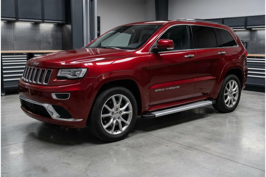 Jeep Grand Cherokee WK2 2010-2021 Pedane Laterali Maya V2 (2 pz, Alluminio) Image