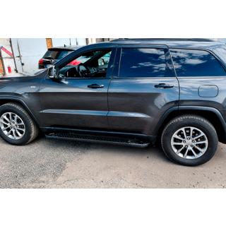 Pedane Laterali Allmond Black (2 pz, Alluminio) Jeep Grand Cherokee WK2 2010-2021 foto 3