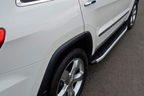 Jeep Grand Cherokee WK2 2010-2021 Pedane Laterali Fullmond (2 pz, Alluminio) foto 3